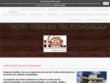 Tablet Screenshot of hotelcostadelsolfusagasuga.com